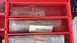 Image 2: My assortment of Lishi 2-in-1 tools is organized by how often I use them, with the most common near the front.