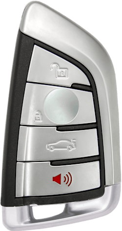 A prox fob for BMW vehicles, including the 5 Series A prox fob for BMW vehicles, including the 5 Series