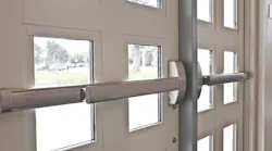 Precision Hardware exit devices can come electrified or have electrification retrofit.