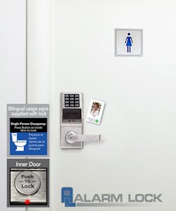 Alarm Lock Trilogy 4100 restroom conversion kit Alarm Lock Trilogy 4100 restroom conversion kit