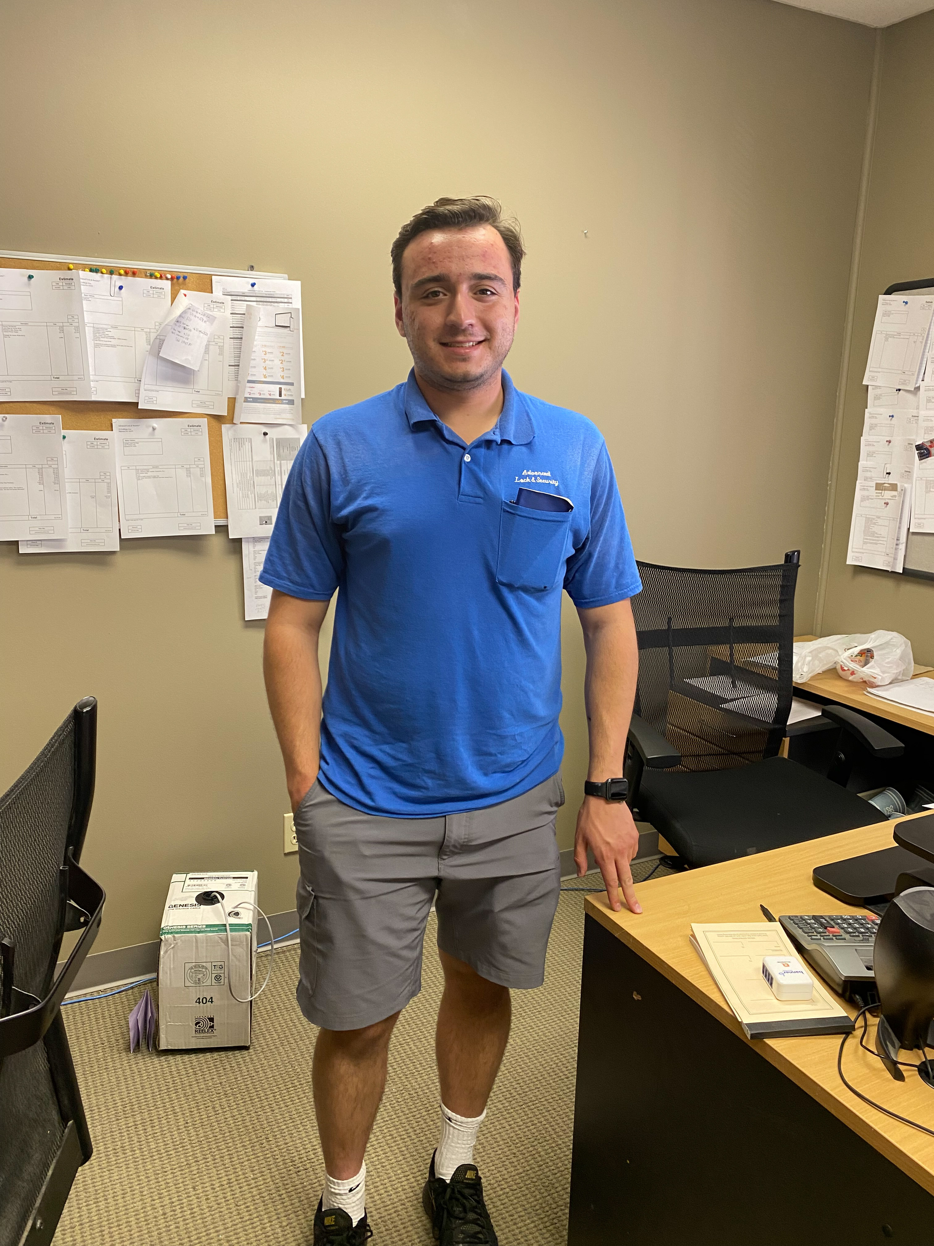 Jordan Baker of A-1 Advanced Lock and Security