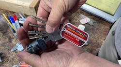 Push keys can help to decode high-security, or sidewinder, keyways. Push keys can help to decode high-security, or sidewinder, keyways.