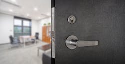 Intelligent lock cylinders, such as a small-format interchangeable core, can be installed on doors as well as padlocks. Intelligent lock cylinders, such as a small-format interchangeable core, can be installed on doors as well as padlocks.