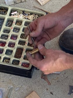 Image 13: The rim cylinder is pinned. Image 13: The rim cylinder is pinned.