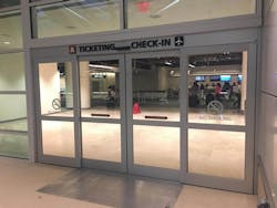 J Newton Enterprises automated airport door J Newton Enterprises automated airport door