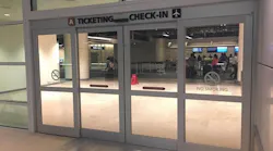 J Newton Enterprises automated airport door
