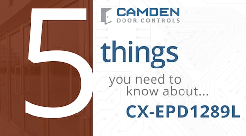 Camden Cx 1289 L 5 Things Video Graphic