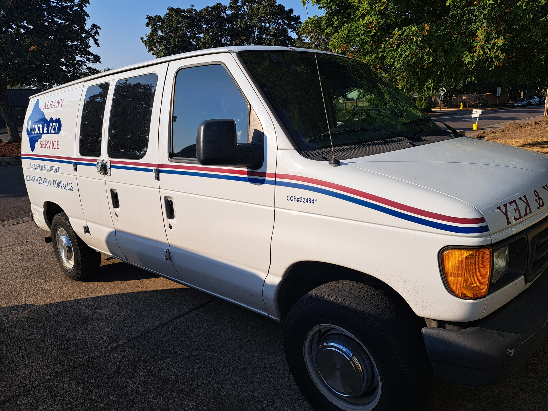 Locksmith van 'The Beast,' stolen and then recovered 30 hours later.