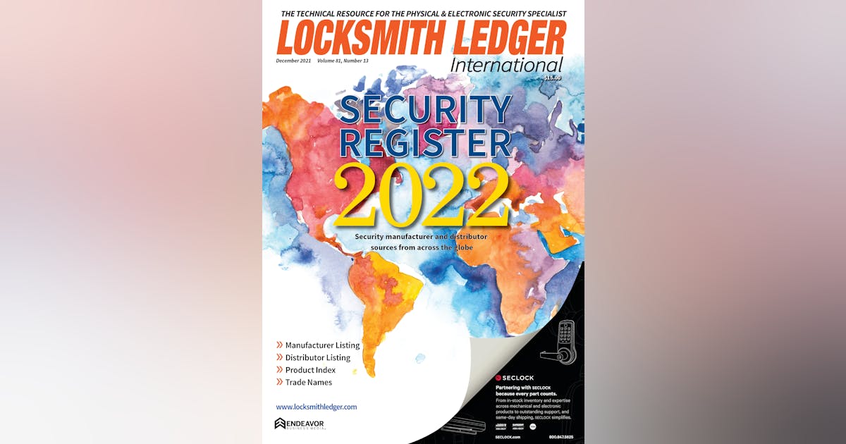 2023 Security Register | Locksmith Ledger