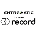Entrematic Record Joint Logo Vertical Black