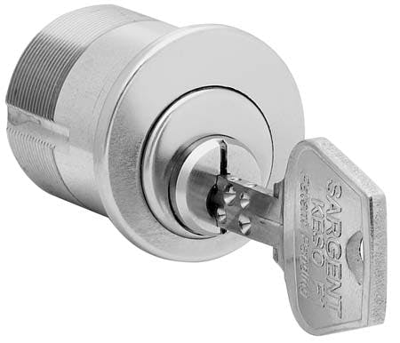 The SARGENT Keso F1 dimple key system requires positional master keying.
