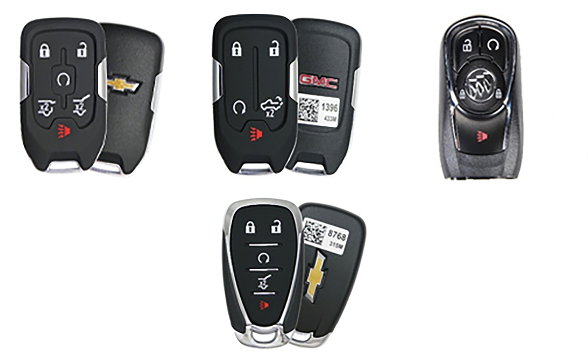 GM Proximity and Remote Keyless Entry Fobs from STRATTEC Locksmith Ledger