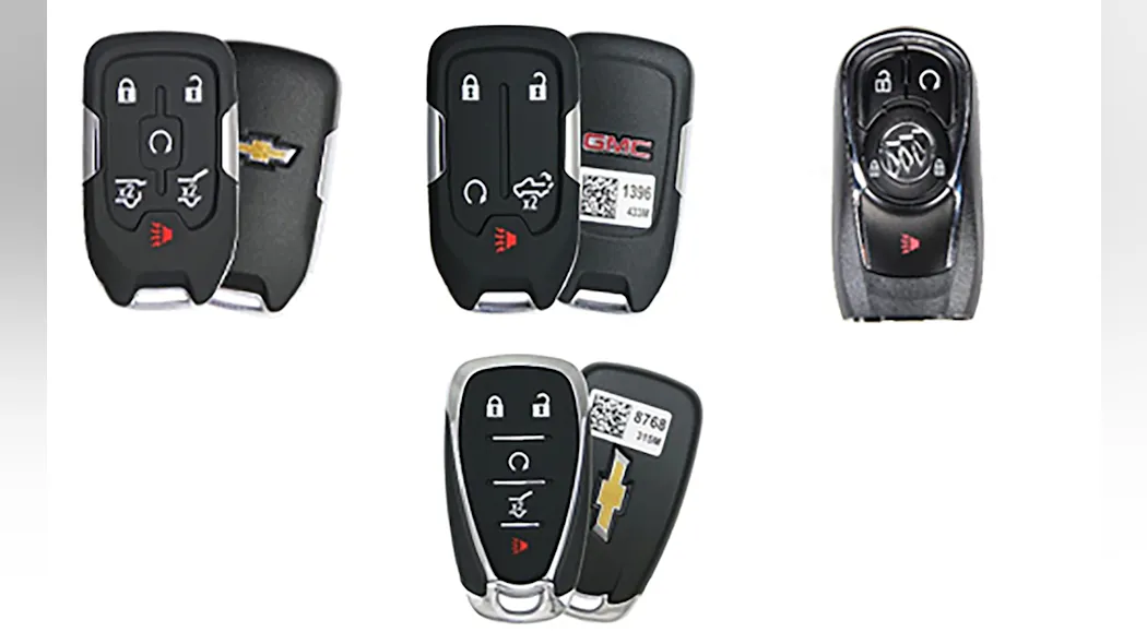 GM Proximity and Remote Keyless Entry Fobs from STRATTEC | Locksmith Ledger