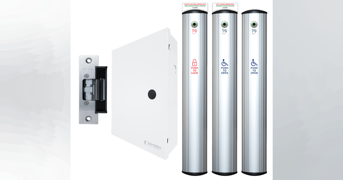 Camden Releases New Restroom/Privacy System Kit with No-Touch Wave ...