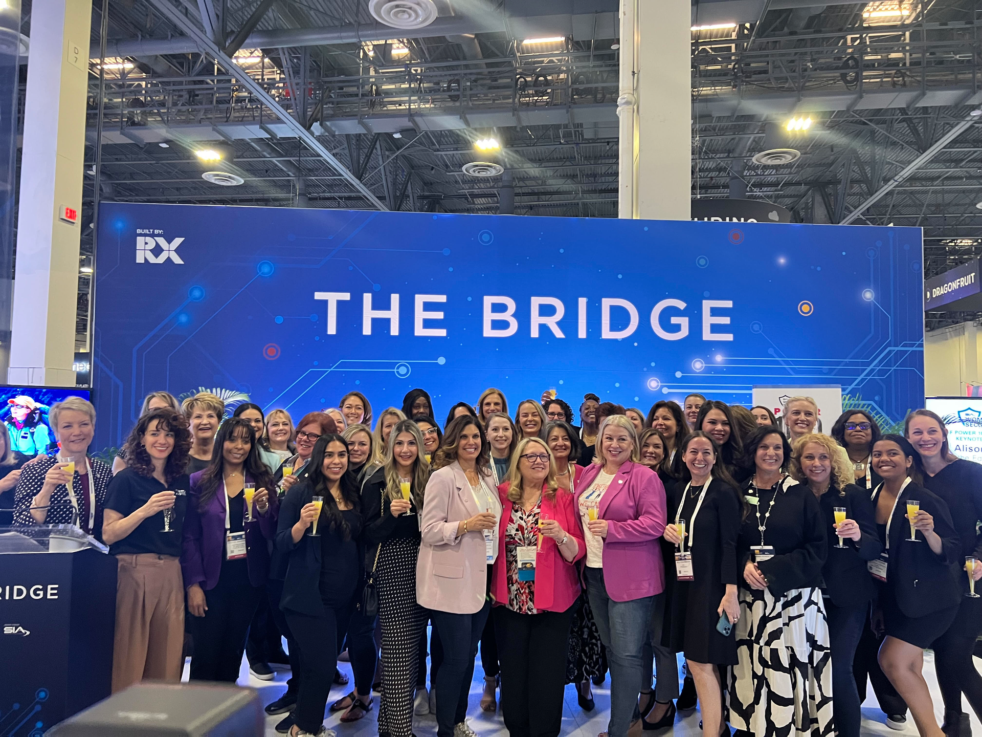 SIA's Women in Security Power 100 honorees at the celebration breakfast and keynote at ISC West 2023, March 31.