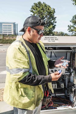 Another view, installation in progress Another view, installation in progress
