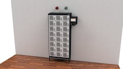 Traka indicator lockers. Beacon indicates which lockers are available for use. Traka indicator lockers. Beacon indicates which lockers are available for use.