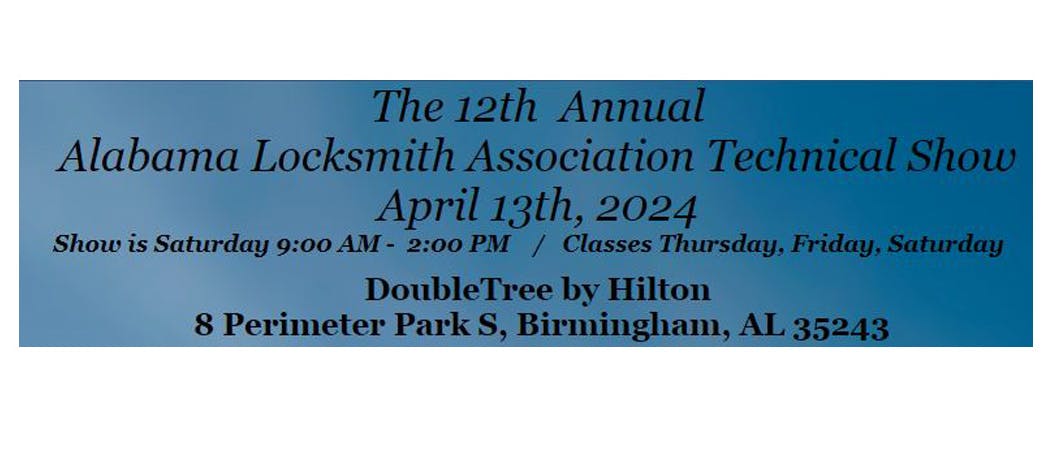 12th Annual Alabama Locksmith Association Technical Show Locksmith Ledger   658c41505d9653001e6d322a Ala2 