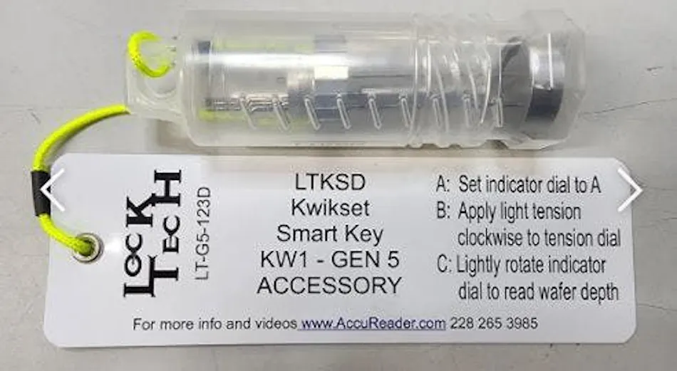 LockTech Kwikset SmartKey GEN 5 Accessory Tool | Locksmith Ledger