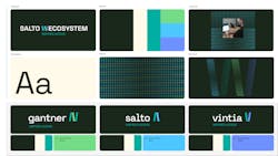 The unveiling of the SALTO WECOSYSTEM includes a completely new brand and visual identity as well. The unveiling of the SALTO WECOSYSTEM includes a completely new brand and visual identity as well.