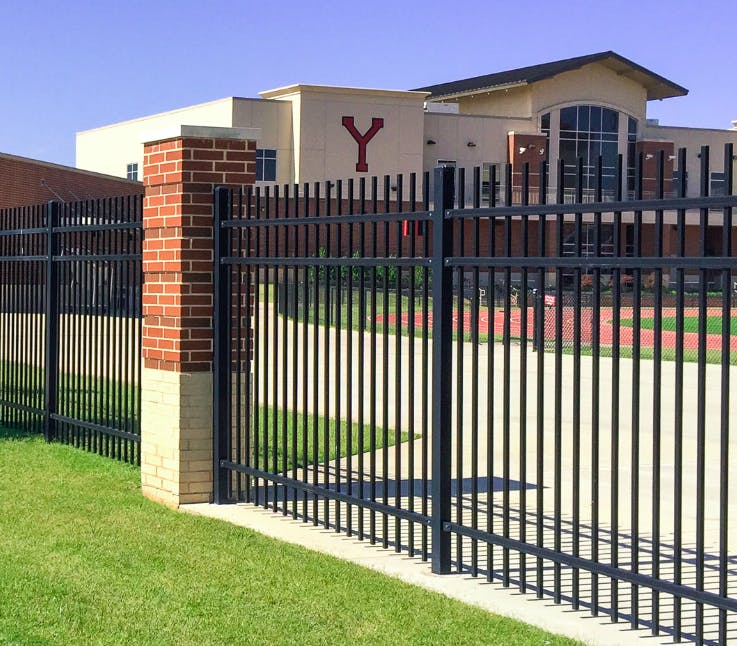 Modern fence designs are replacing old chainlink barriers