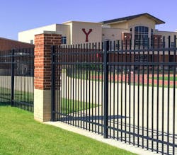 Modern fence designs are replacing old chainlink barriers Modern fence designs are replacing old chainlink barriers