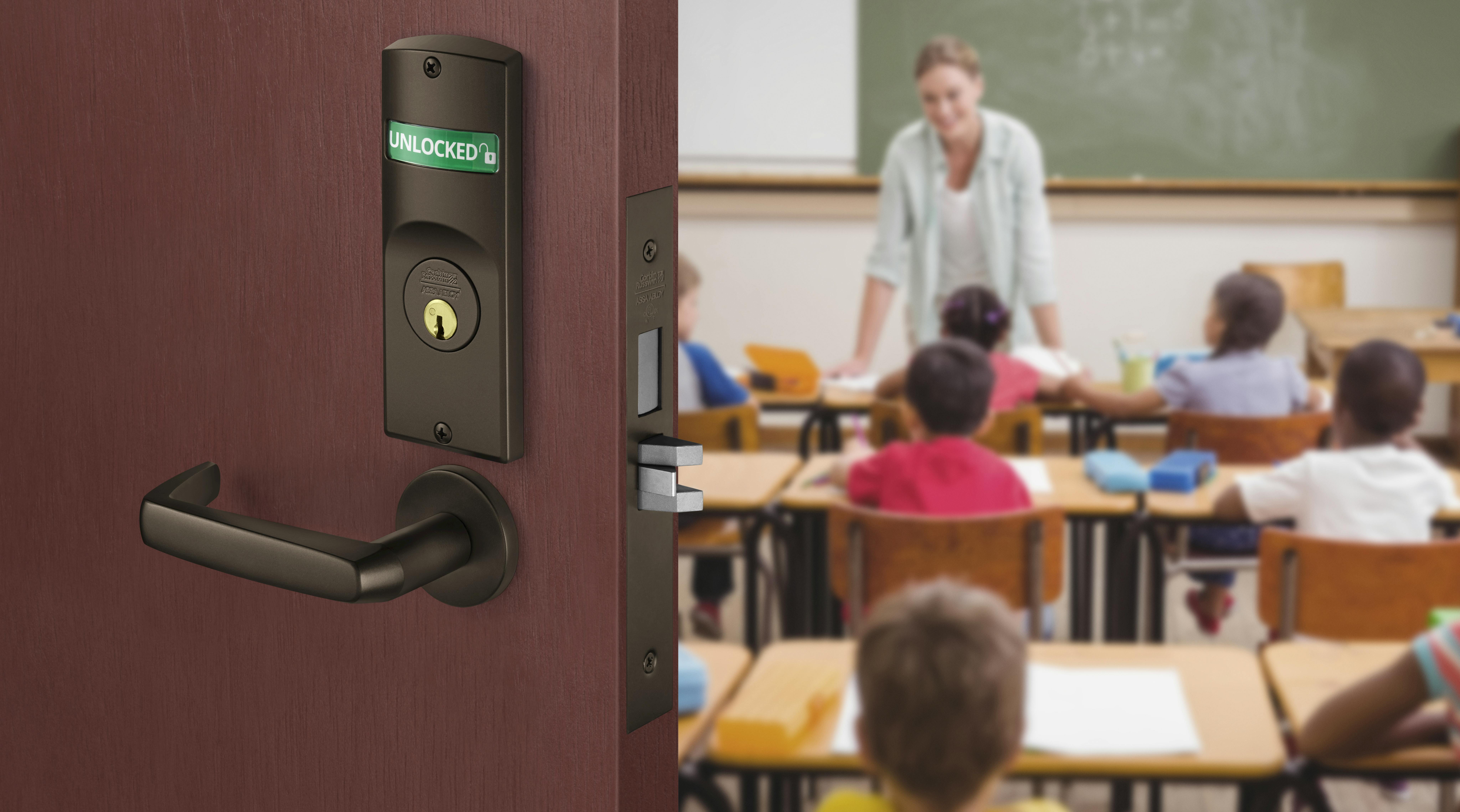 Indicator locks for school classrooms are now recommended by the Partner Alliance for Safer Schools (PASS)