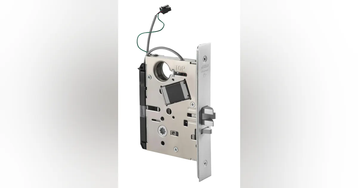 Corbin Russwin ML2000 Series Mortise Lock Now Available with Motorized ...