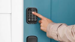 Smart locks are growing in popularity, controlled by your phone or with a touchpad, which is still in high demand.