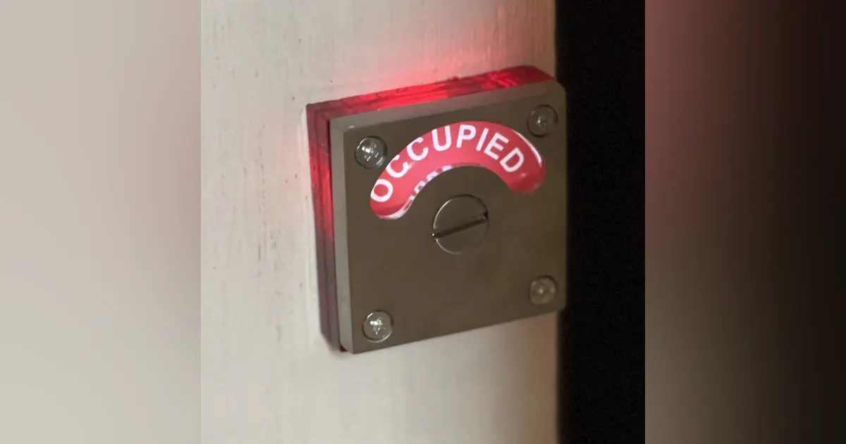 Pride Barco LED Restroom Privacy Indicator Lock | Locksmith Ledger