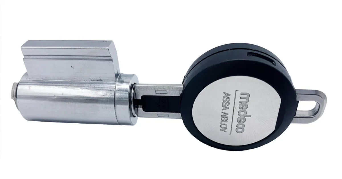 Modoco Key Chain Medeco eCLIQ Key in Knob/Lever Cylinders | Locksmith Ledger