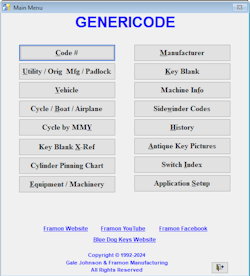 Genericode code software, version 24, from Framon Genericode code software, version 24, from Framon