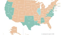 Locksmith Licensing Map Locksmith Licensing Map