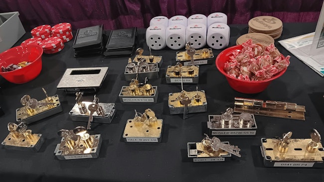 Safe deposit locks and swag from Bullseye SD Locks