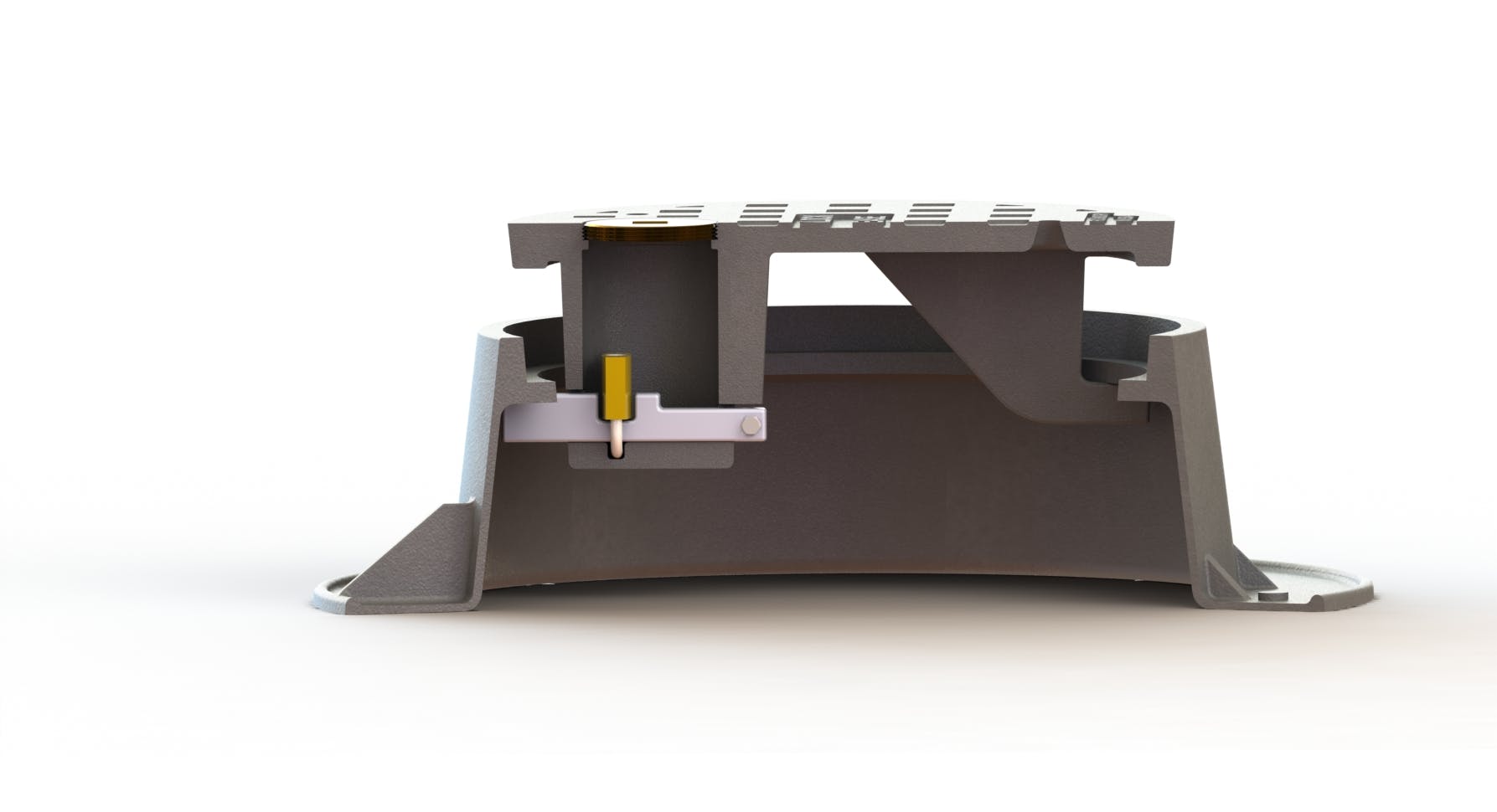 InfraLOCK uses ABLOY locks to secure manhole covers while letting built-up pressure escape