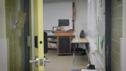 SARGENT IM100 Aperio locks on classroom doors SARGENT IM100 Aperio locks on classroom doors