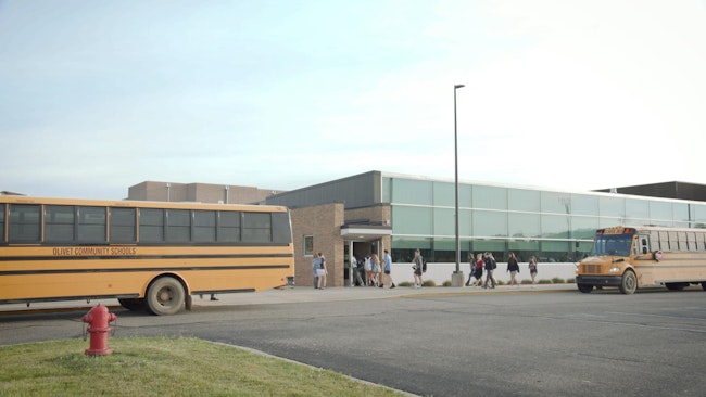 1250 students are enrolled in its three Olivet Community Schools