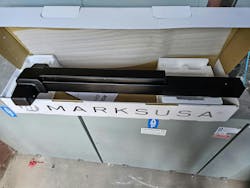 1. Marks USA 9900 exit device, ready for installation 1. Marks USA 9900 exit device, ready for installation