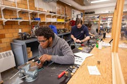 Hand-on training and instruction is an essential part of the program at NBSS Hand-on training and instruction is an essential part of the program at NBSS