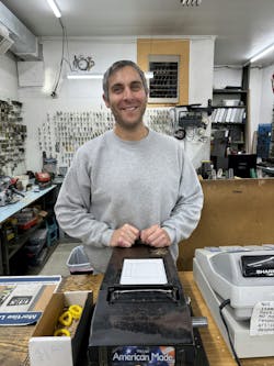 Ian Macotela, owner of Dekoff’s Lock Company Ian Macotela, owner of Dekoff’s Lock Company