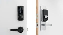 Salto DBolt Touch IC, outside and inside views Salto DBolt Touch IC, outside and inside views