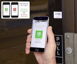 Leveraged through a cloud platform security management interface, ScanPass is a mobile credential that’s simple to deploy, using a barcode sticker at the secured entrance. Leveraged through a cloud platform security management interface, ScanPass is a mobile credential that’s simple to deploy, using a barcode sticker at the secured entrance.