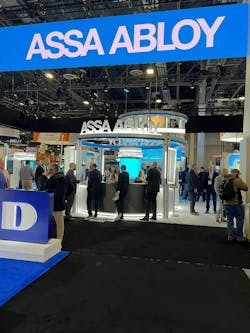 ASSA ABLOY booth ASSA ABLOY booth