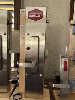 Securitech's new high security lock at SHDA 2025. Securitech's new high security lock at SHDA 2025.