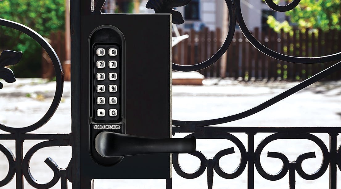 Choosing locks like this Gate Solutions by Codelocks model over latches helps prevent drowning