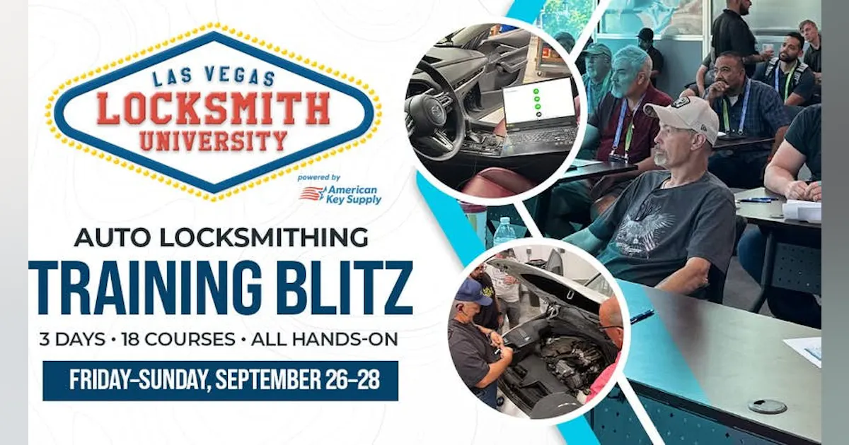 American Key Supply Auto Locksmith Training Blitz | Locksmith Ledger