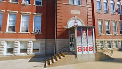 Sacred Heart School uses the Emergency Response Platform to view real-time activity, initiate immediate access, or lock down the facility. Photo courtesy Sacred Heart School Sacred Heart School uses the Emergency Response Platform to view real-time activity, initiate immediate access, or lock down the facility. Photo courtesy Sacred Heart School