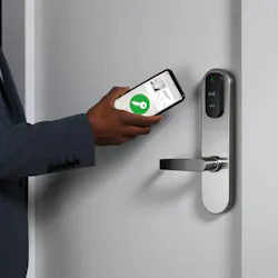 Verticals such as education, multifamily and higher ed are early adopters of smart locks. Photo courtesy of Salto Verticals such as education, multifamily and higher ed are early adopters of smart locks. Photo courtesy of Salto