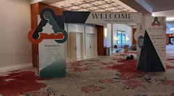 Entry to the 2025 ALOA Security Expo, with approximately 100 exhibitors inside