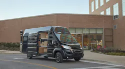 Dodge Ram Promaster on the road